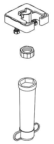Brizo RP101810 Wrench, Nut and Mounting Washer