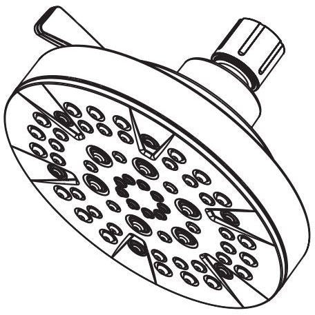 Delta Greydon RP101959PC 5-Setting Shower Head