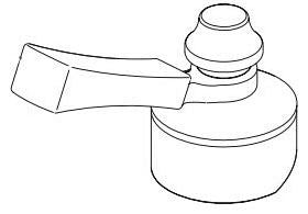 Delta Dorval RP102151SS Lever handle kit