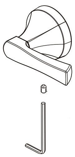 Delta Arcadia RP102176SP Metal Lever Handle Kit - 14 Series