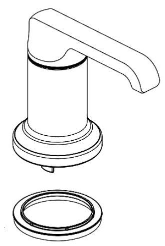 Delta Tetra RP103274SSPR Handle Kit & Glide Rings