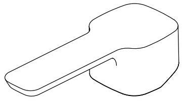 Delta Modern RP103379PC Handle Kit