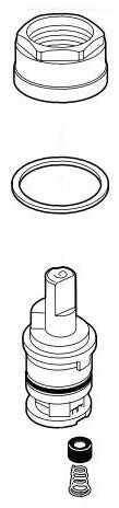 Delta RP103394 Valve & Bonnet nut
