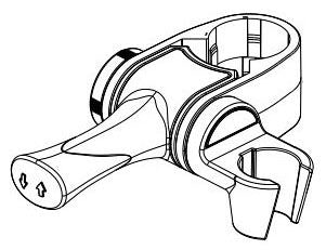 Peerless Precept RP103431BL Slider bar mount