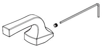 Delta Knoxville RP103572PC Single Metal Lever Handle Kit