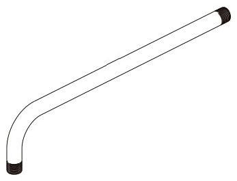 Delta Modern RP103693PC 16" Shower Arm