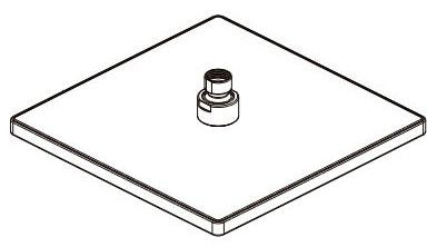 Delta Modern RP103699SP Single Setting Raincan