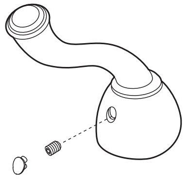 Delta Saxony Pullouts RP38645RB Metal Lever Handle Kit