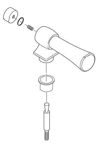Brizo Vesi RP41923RB Single Metal Lever Handle Kit