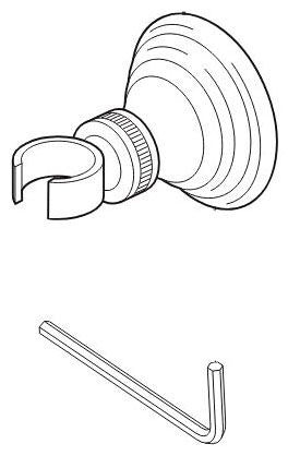 Brizo RP53313 Wall-Mount Bracket and Mounting Hardware - Hand Shower