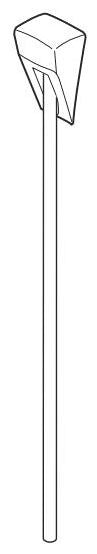 Delta Dryden RP54095SS Lift Rod & Finial - Widespread Bathroom