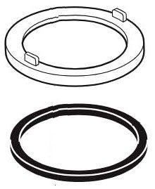 Delta DeLuca RP70715BL Trim Ring & Gasket