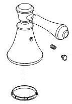 Delta Cassidy RP72749 Metal Lever Handle Kit
