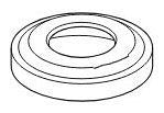 Delta Trinsic RP73385 Base & Gasket - Hand Shower - Roman Tub