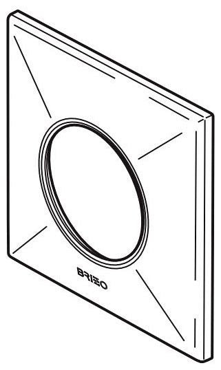 Brizo RP77547GL Body Spray Trim Escutcheon