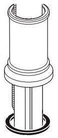 Brizo Artesso RP77554BL Base & Gasket