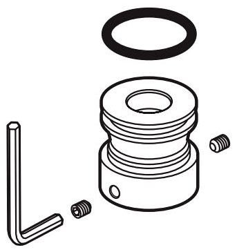 Brizo Rook RP81080 Adapter, O-Ring, Set Screw, and Wrench