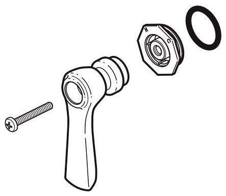 Brizo Rook RP81116GL Screw, Temperature Know Assembly & O-Ring
