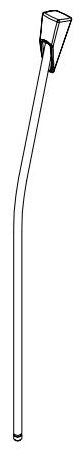Delta Kahlo RP84372BL Lift Rod & Finial