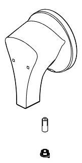 Delta Zura RP84841BL 17 Series Handle Assembly - Temp