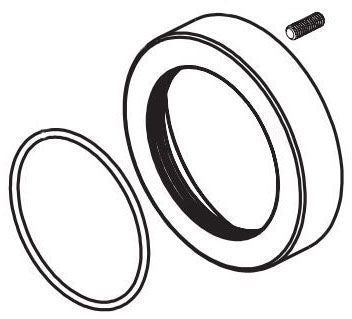 Brizo Litze RP90024SL Escutcheon & O-Ring - Wall Lavatory