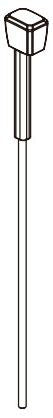 Delta Flynn RP91751OB Lift Rod & Finial