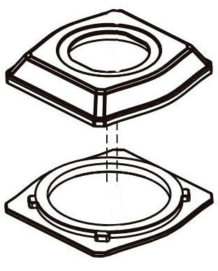 Delta Flynn RP91754OB Flange & Gasket