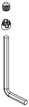 Delta Pivotal RP92248KS Set Screw Button Cover and Wrench