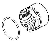 Brizo Vettis RP92469 Diverter Trim Nut & O-Ring