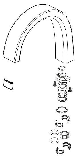 Delta Pivotal RP92588BL Spout Assembly