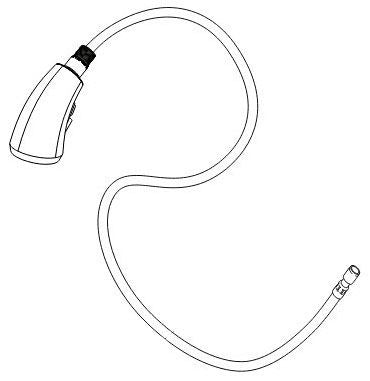 Delta RP93511BL Wand Assembly-ShieldSpray
