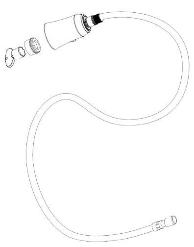 Delta Valo RP93513BL Wand Assembly-ShieldSpray