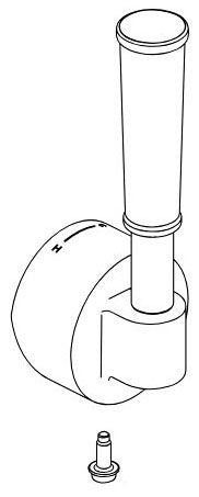 Delta Valo RP93514BL Handle and Screw Repair Part