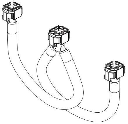 Peerless Apex RP93980 QC Hose assembly