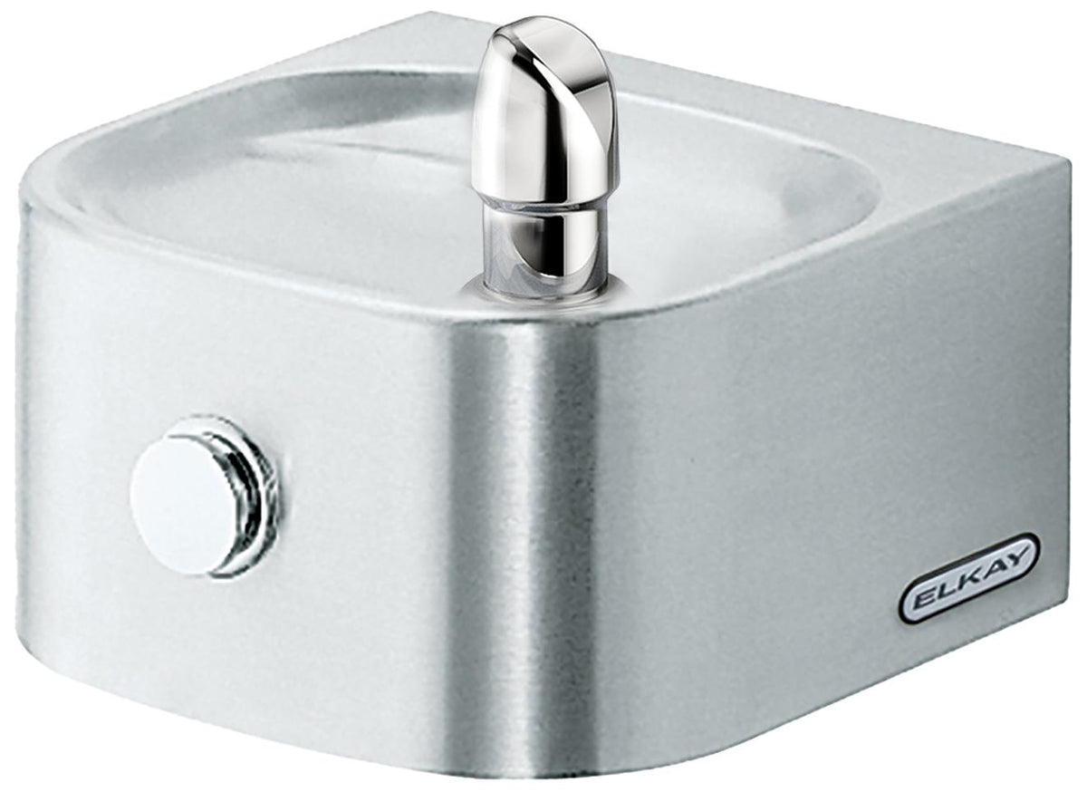 Elkay Soft Sides Single Fountain Non-Filtered Non-Refrigerated Stainless