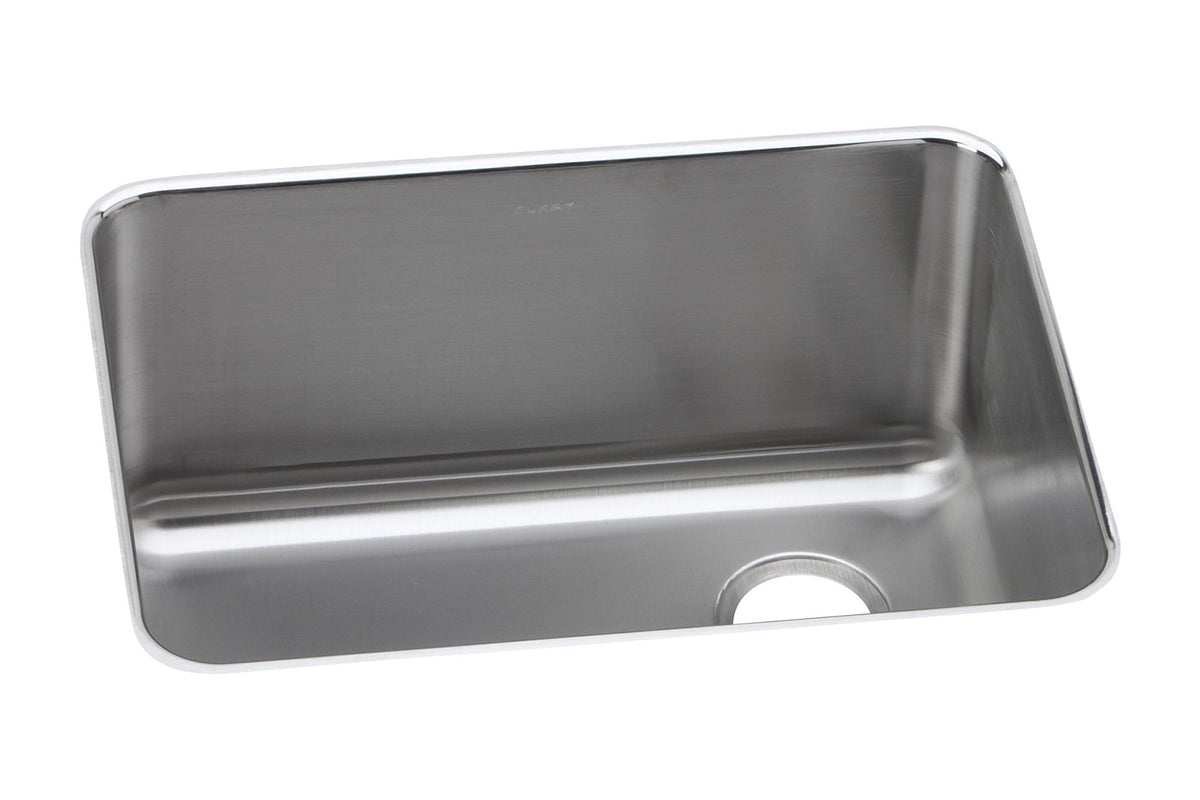 Elkay Lustertone Classic Stainless Steel 25-1/2" x 19-1/4" x 12" Single Bowl Undermount Sink with Right Drain