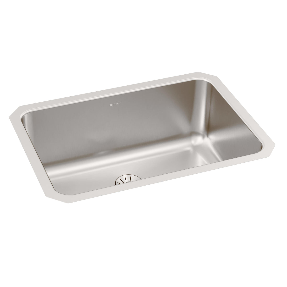 Elkay Lustertone Classic Stainless Steel 26-1/2" x 18-1/2" x 10" Single Bowl Undermount Sink with Perfect Drain®