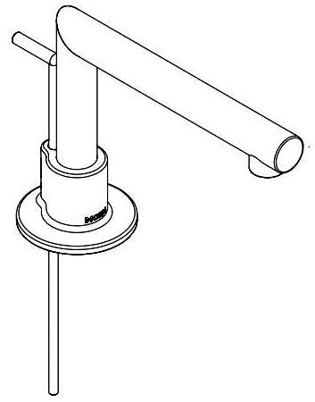 Moen 182843 Lift rod kit