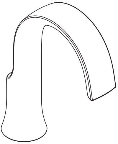 Moen 190848 Spout kit