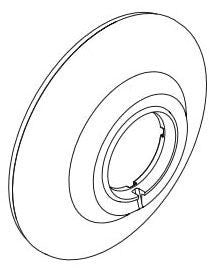 Moen 195345 Escutcheon