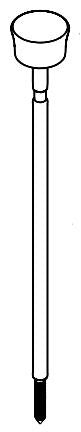 Moen 197589 Lift rod kit