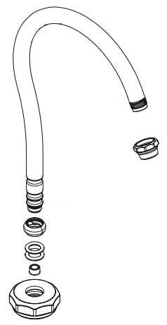 Moen 198288 Spout kit