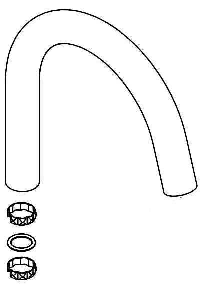 Moen 198922 Spout Kit, Chr