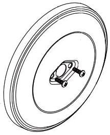 Moen 200717 Escutcheon