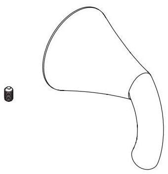 Moen 200726 Handle Kit, Bn