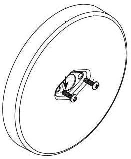 Moen 200731 M-Core Diverter Escutcheon Kit Kit, Bg