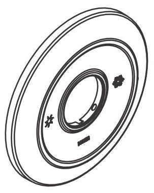 Moen 200801 M-Core Escutcheon Kit, Bg