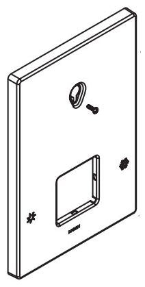 Moen 200818 M-Core Escutcheon Kit, Bn
