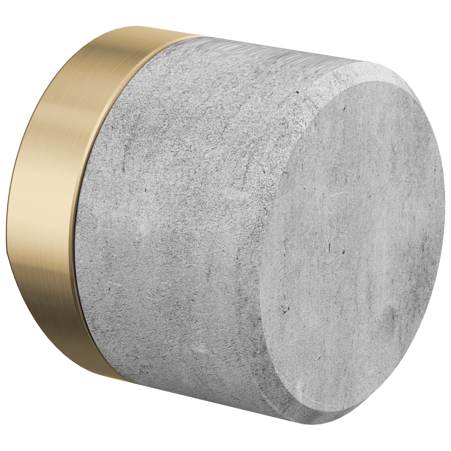 Brizo Odin HKK175 Kitchen Faucet Concrete Knob Handle Kit - Luxe Gold / Concrete