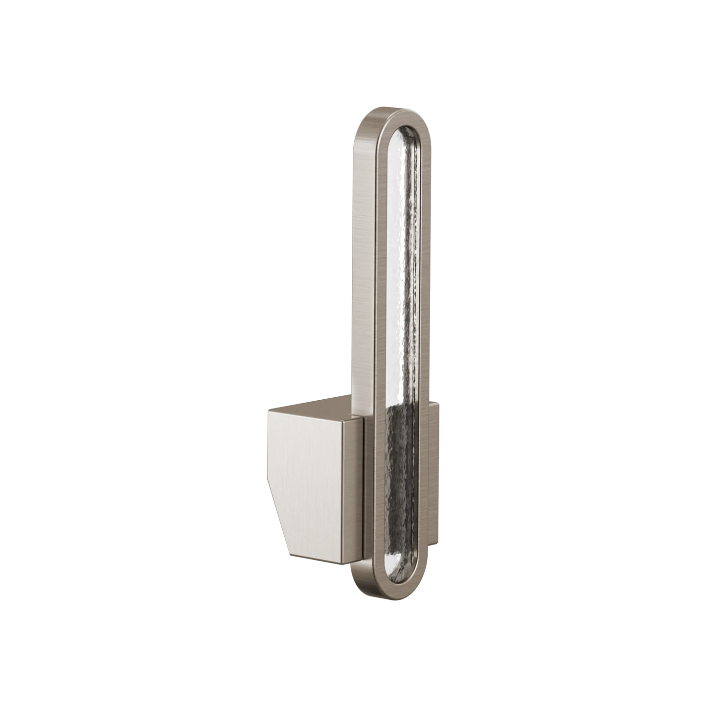Brizo Frank Lloyd Wright HLK022 Pull-Down Kitchen Faucet Arc Lever with Glass Inlay Handle Kit - Stainless Steel / Clear